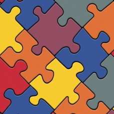 Линолеум IVC Puzzle colour 50