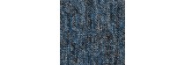 Ковровая плитка RusCarpetTiles (RCT) London 1237 серо-синяя