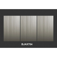 Бамбуковая стеновая панель БАЙДЖАКС: металлическая серия BJAX704 Бамбуковая стеновая панель БАЙДЖАКС: металлическая серия BJAX704