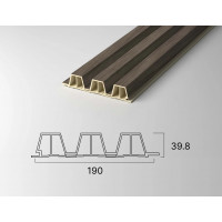 Рифленая стеновая панель 190/1 (БАЙДЖАКС)