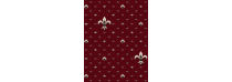 Ковролин Merinos Eco Виктория 01 (лилия) Red (Красный)