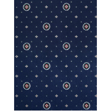 Ковролин Merinos Eco Виктория 02 (кружок) Blue (Синий)