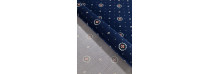 Ковролин Merinos Eco Виктория 02 (кружок) Blue (Синий)