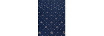 Ковролин Merinos Eco Виктория 02 (кружок) Blue (Синий)