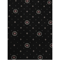 Ковролин Merinos Eco Виктория 02 (кружок) Black (Черный)