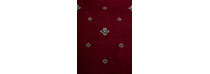 Ковролин Merinos Eco Виктория 02 (кружок) Red (Красный)